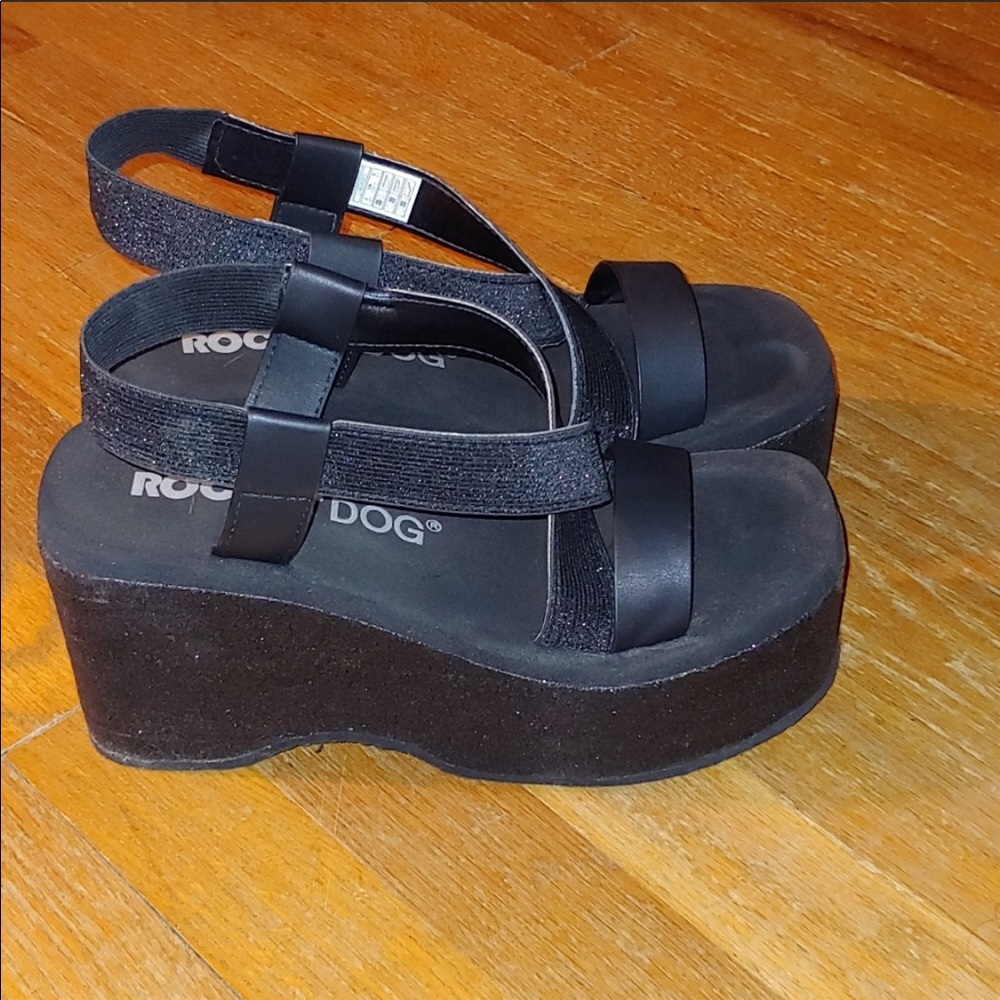High platform Sandals Rocket Dog size 9